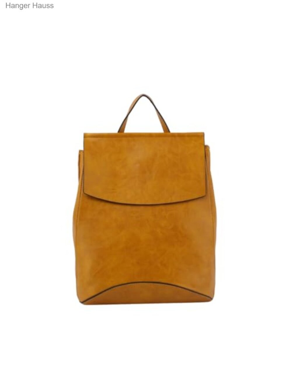 Vegan Leather Convertible Backpack Travel Handbag Shoulder Bag